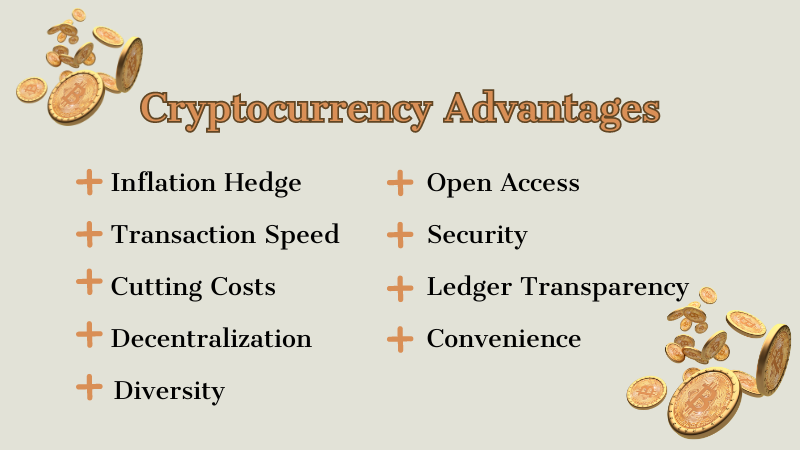 Cryptocurrency-Advantages